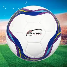 

Fine Workmanship 1 Set Useful No.3 Kids Soft Sports Football Easy to Use Competition Football Flat Resistant for Kids