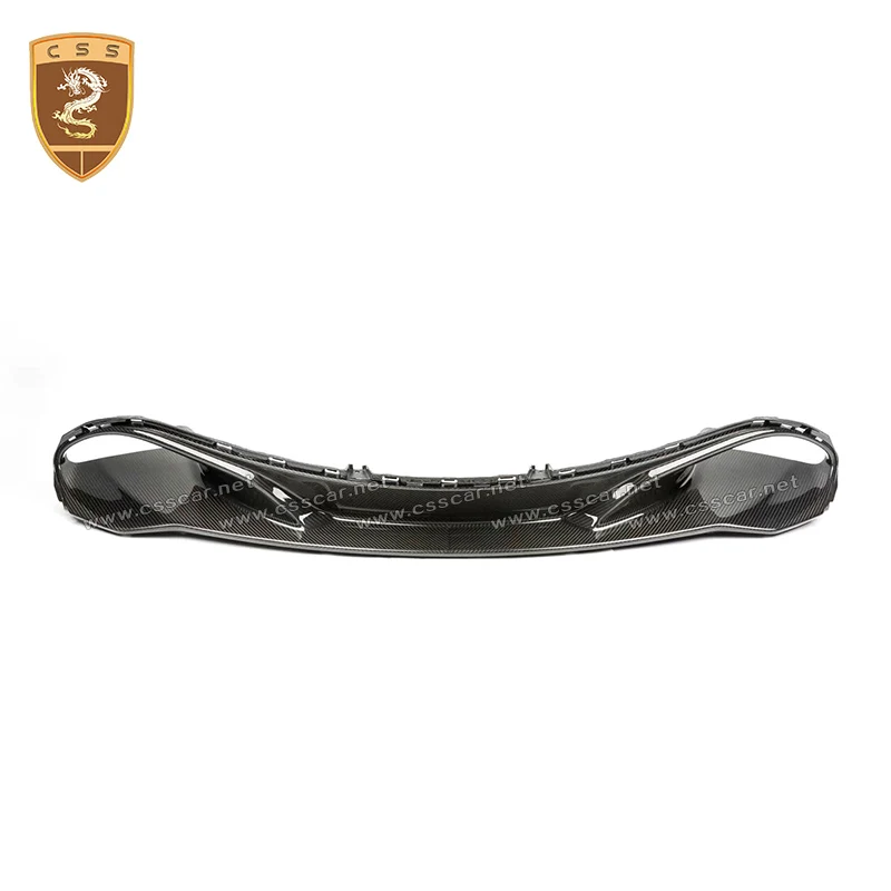 front lip Передний диффузор из углеродного волокна для губ для mlaren 720S OEM стиль передний спойлер для губ аэродинамический - Цвет: front lip
