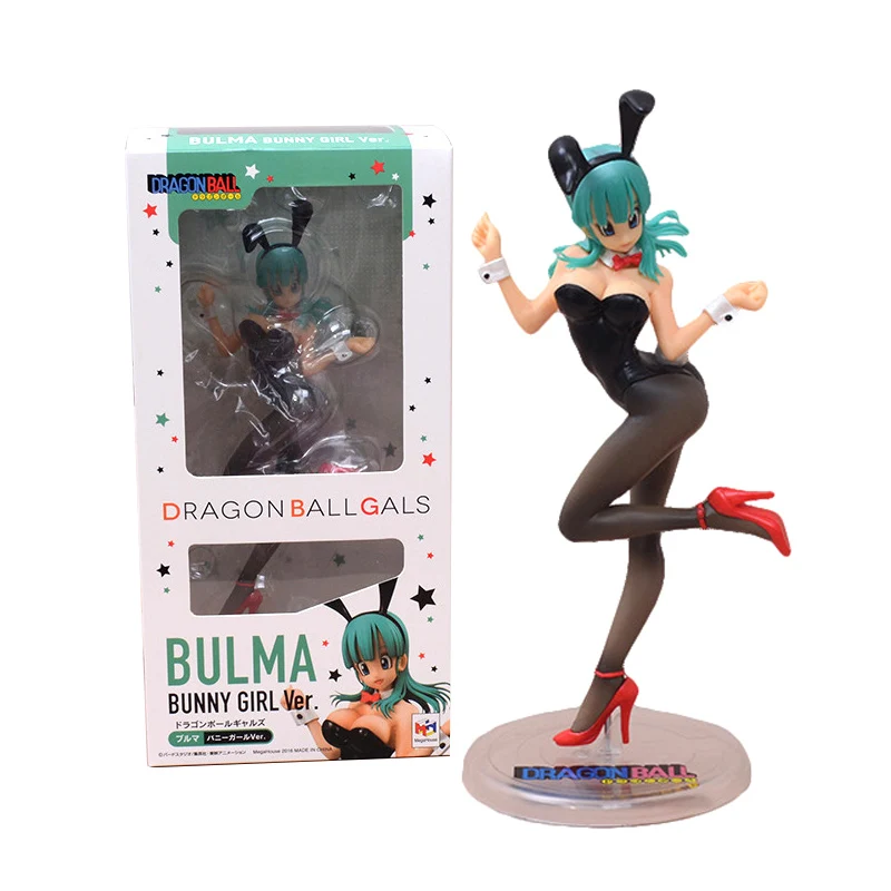Megahouse Model Toy in Box Dragon Ball Gals DBZ Bulma Figure Bunny Girl Ver 