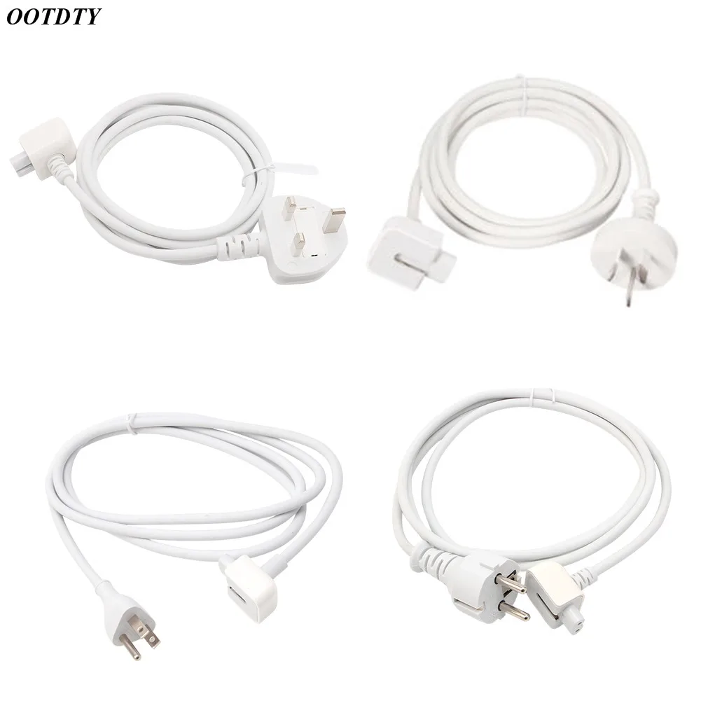 Cabo de Extensão de Energia para Apple Macbook Pro Air ac Adaptador de Carregador de Parede Peça