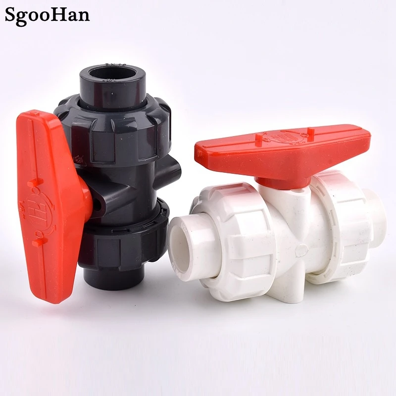 

Шаровой кран из ПВХ, размер 20-110 мм, 1 шт.