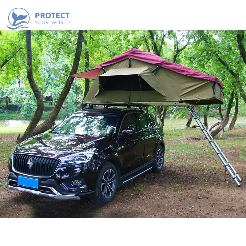 

Car tent camping self-driving outdoor cross-country tent waterproof and windproof simple operation 2-4 people camping tent