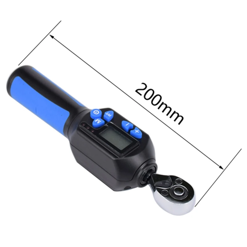 

Hot Sale Digital Torque Wrench 1.5- 30 Nm 1/4 Adjustable Professional Electronic Torque Wrench Bike Car Repair