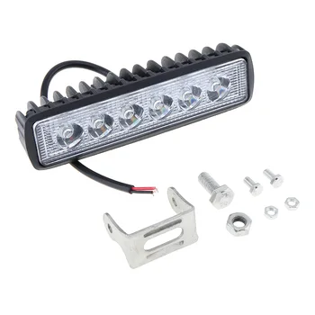 

Automobile LED Working Lamp Glyph 6LED 18W Daytime Running Lamp Auxiliary Light off-Road Vehicle Retrofit Lamp