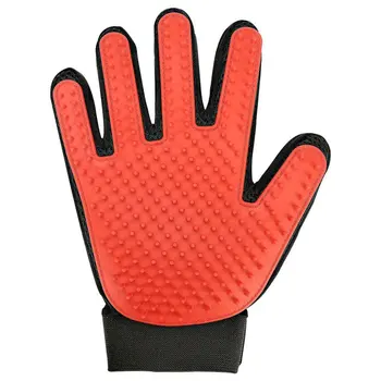 

1PCS Comfortable Pet Glove Pet Dog Brush Cat Glove Deshedding Gentle Pet Grooming Glove Dog Bath Silicone Cat Glove