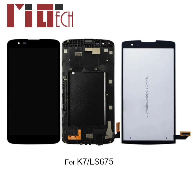 

LCD Display For LG K7 LS675 LS665 Touch Screen Digitizer Assembly Replacement Black White No/with Frame 100% Tested