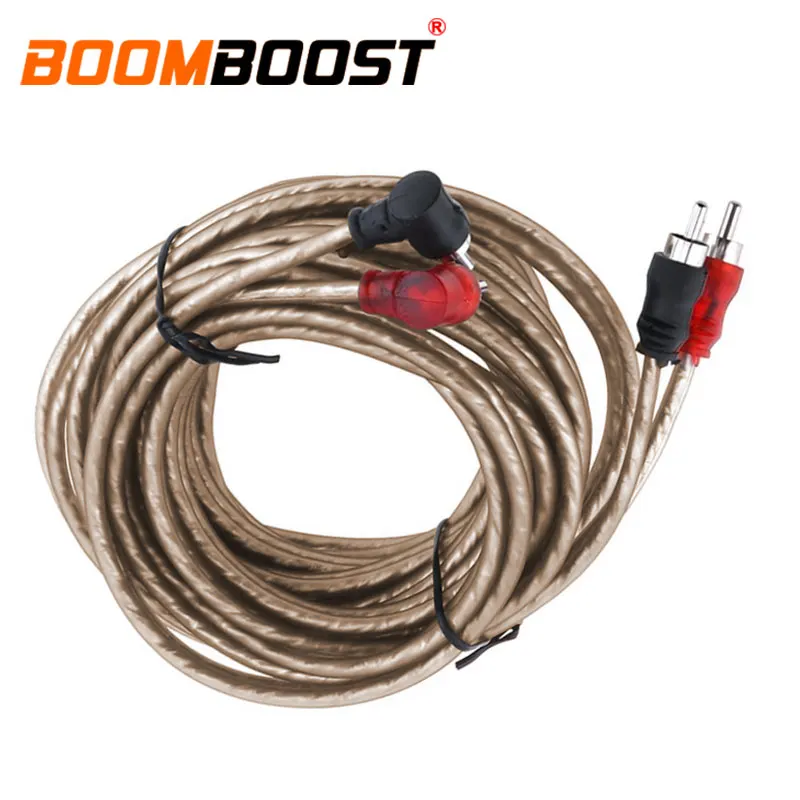 Cable amplifier subwoofer Audio Video Cable Male to Male for CD connect amplifier Subwoofer Tube machine