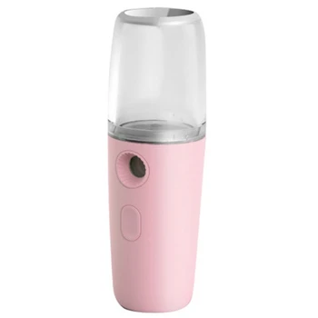 

Pink Usb Portable Nano Mist Sprayer Facial Body Nebulizer Steamer Moisturizing Skin Care Mini Face Spray Beauty Instruments Devi
