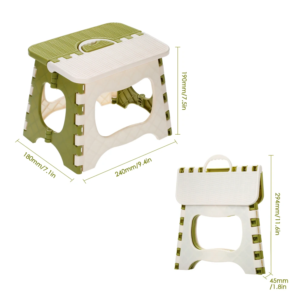 Пластиковый складывающийся табурет открытый переносной раскладной стул для детей и домашнего использования Горячий Новый Маленький Стул
