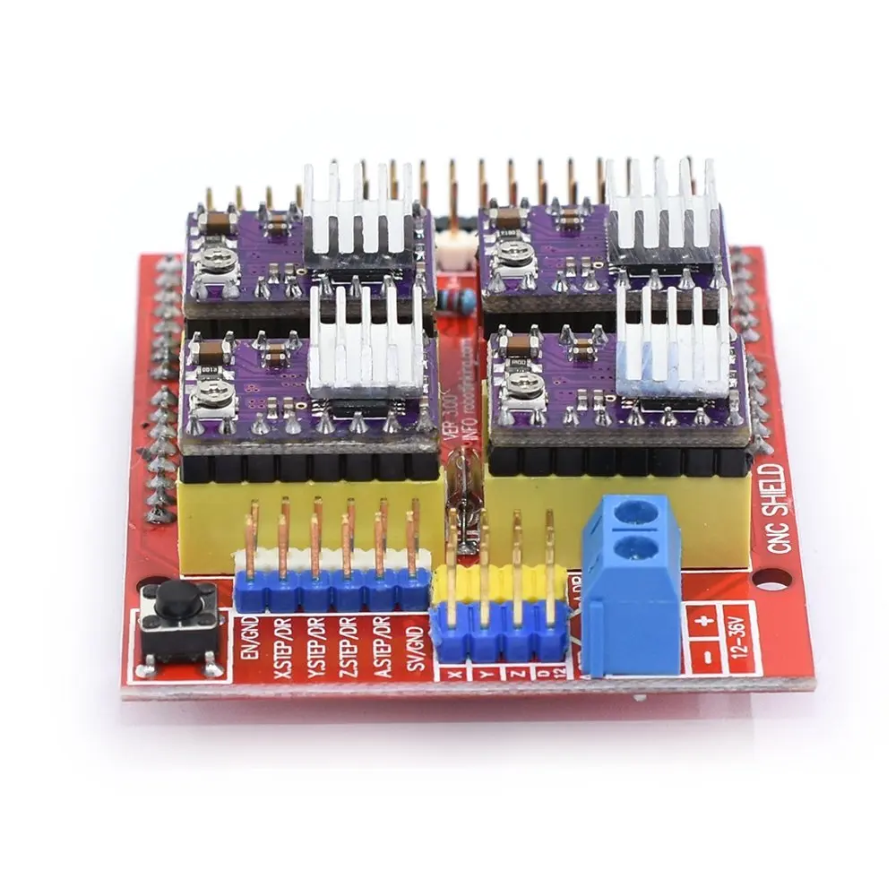 Плата расширения привода гравера A4988 V3 для 3D-принтера Arduino | Компьютеры и офис
