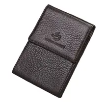 Mens Wallet, Slim RFID Blocking Minimalist Credit Card Holder (Black), Holds up to 7 Cards and Bank Notes, Ideal for Travel