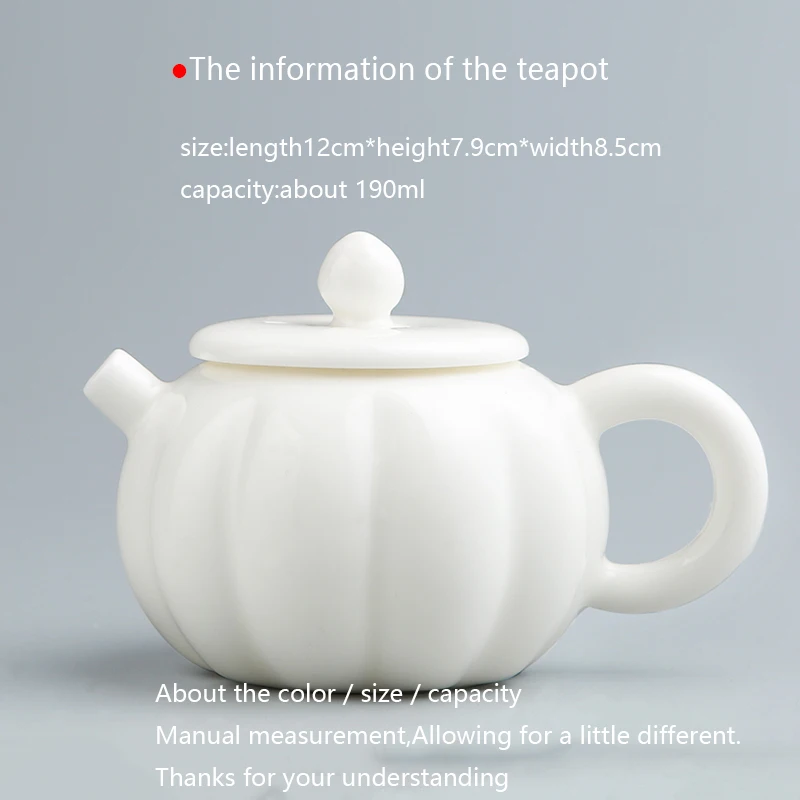 Чайник керамический фарфоровый чайник ручной фильтр чайник чайный набор кунг-фу чайная посуда контейнер воды чайные принадлежности ремесла в качестве декора - Цвет: D Style