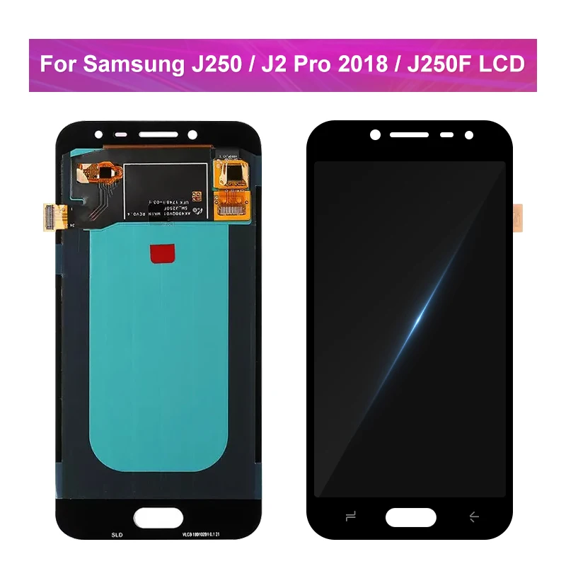 Сменный сенсорный ЖК дисплей AMOLED для Samsung Galaxy J250 J2 Pro 2018 J250F J250H J250M J250F/DS|Экраны