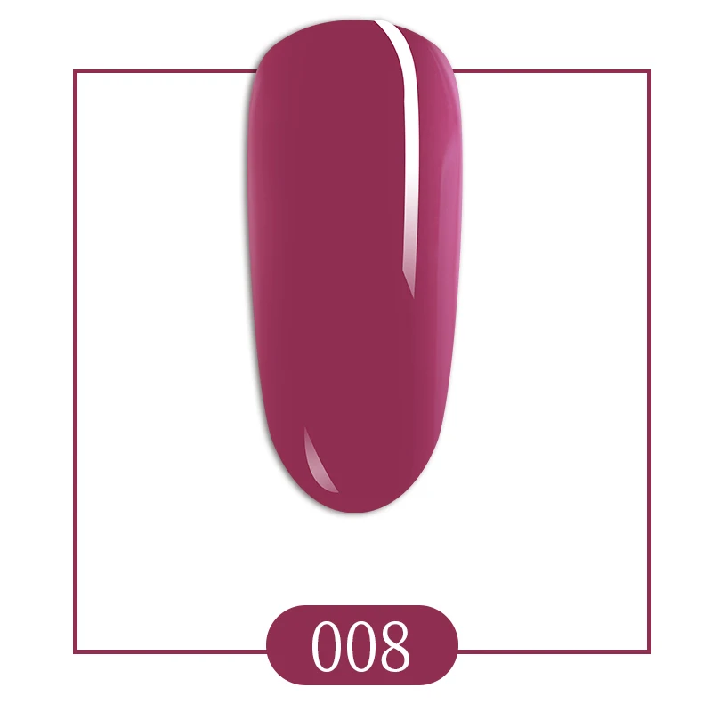 RS NAIL 40 цветов УФ-Гель-лак стойкий Гель-лак для нейл-арта Маникюр Esmalte Permanente замочить от 8 мл - Цвет: S-008