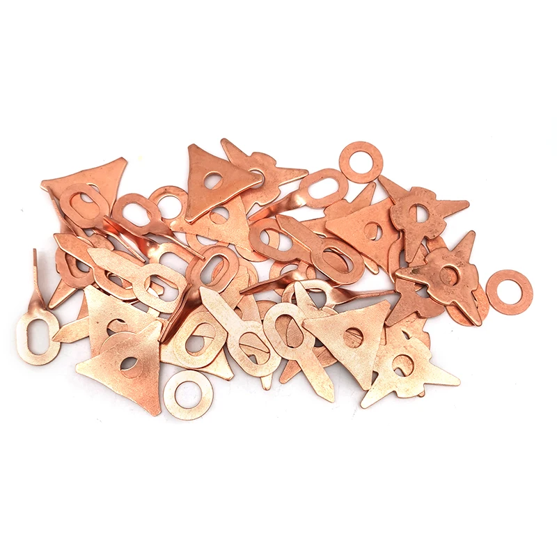 50Pcs Dent Pulling Triangles/Straight /Twisted /Star/ Washer Kit Welds Ring Pads 