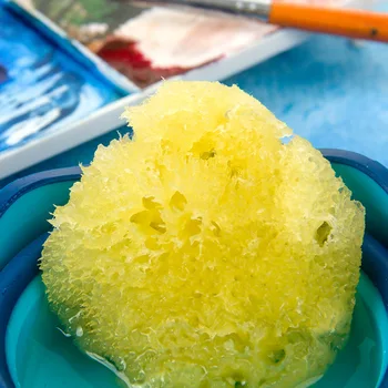 

3pcs/Set Natural Greece Sponge Absorption Tool gouache watercolor painting sponge set 4-7CM For Painting Drawing Art Supplies