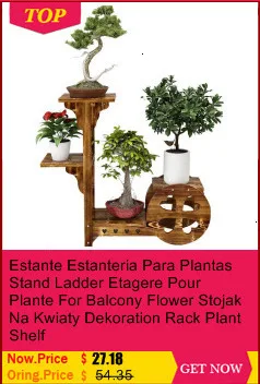 Stojaki Na Kwiaty Varanda Etagere Pour Plante Wood Flores Estante Para Plantas стойка для балкона Dekoration Цветочная полка для растений