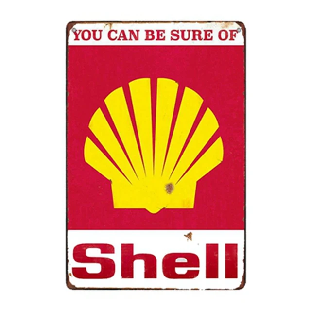 Motor Oil Signs Garage Metal Plaque Gas Station Tin Plate Retro Poster Home Decorative 20x30cm 3632