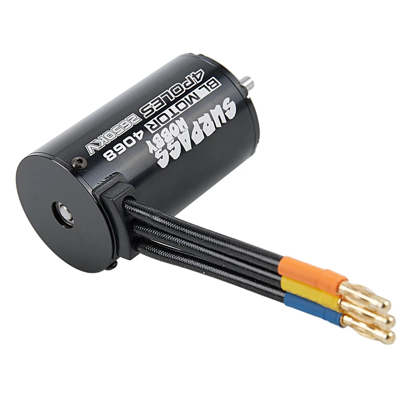 SURPASS HOBBY 4068 2650KV 4P бесщеточный двигатель для 1/8 RC гоночный автомобиль грузовик Truggy на дороге