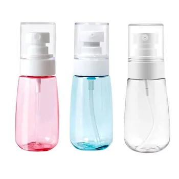 

30ml 60ml 100ml Empty Plastic Mist Spray Bottle Cosmetics Packaging Container Travel Refillable Skincare Bottle WB2036
