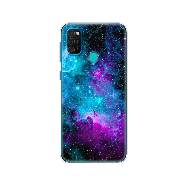 Samsung M21 Case 6.4" Soft Silicon Tpu Cover For Samsung Galaxy M21 M 21 SM-M215FZGUSER m215 Phone Back Shell Bumper Funda