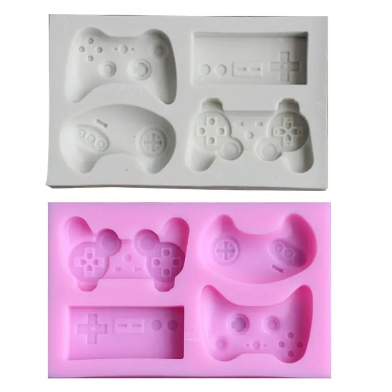 

2pcs Game Controller Mold Silicone for Candy, Chocolate, Cake Decoration, Resin, Clay