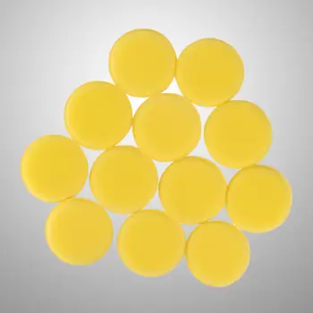 

Wax Sponge pad​ Applicator Cleaning Detailing Yellow 24PCS Set Car Waxing