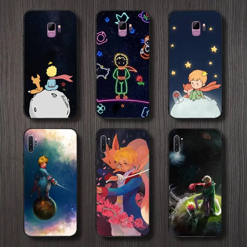 

Fairy tale little prince cartoon Phone Case For Samsung S6 S7 edge S8 S9 S10 e plus A10 A50 A70 note8 J7 2017