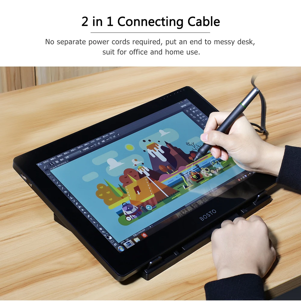 BOSTO 液晶タブレット BT-16HDT 15.6インチ Amazon | BOSTO ドローイングタブレット スクリーン付き 15.6