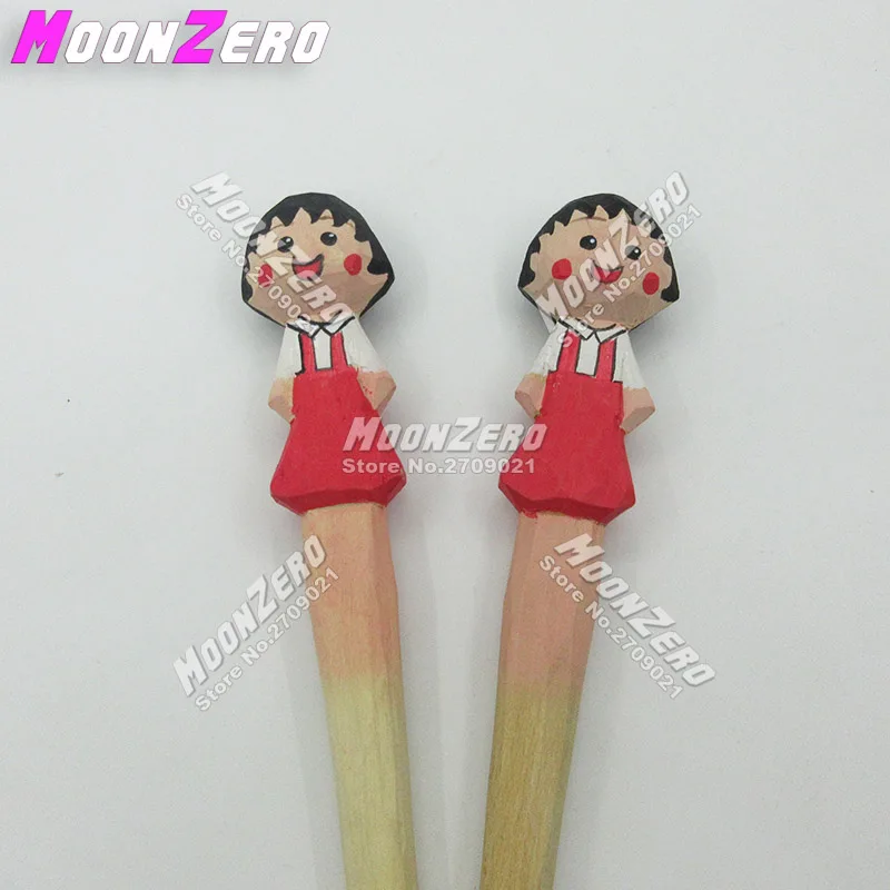 

New Diamond Mosaic Diamond Wood Pen Diamond Embroidery Tool Cute Girl Pattern Pure Wood Quality Point Drill Pen Ornament