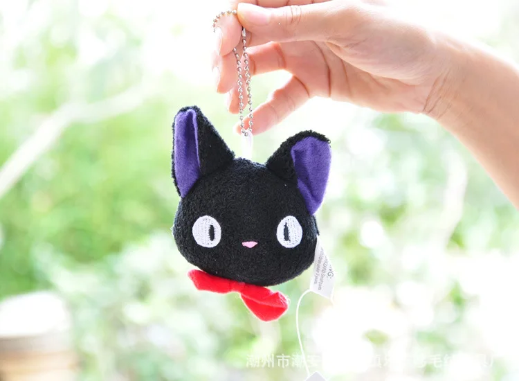 Большой размер Jiji Cat Studio Ghibli Hayao Miyazaki Kiki's Black Jiji Плюшевые игрушки Куклы Kawaii Черный кот Кики мягкие игрушки для детей