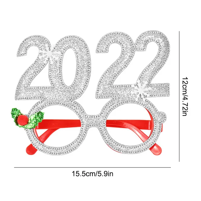 Happy New Year Decorations 2022 Christmas Balloons Decor Gold Black Disposable Tableware For Home New Year's Eve Party Ornaments B15-1pc