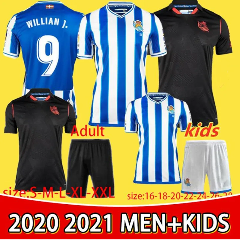 Kit de camiseta de primera calidad para niños y adultos, camisa Real de primera calidad, 2020-21, tercera, OYARZABAL X PRIETO E GRANERO, ODEGAARD, JUANMI, nuevo