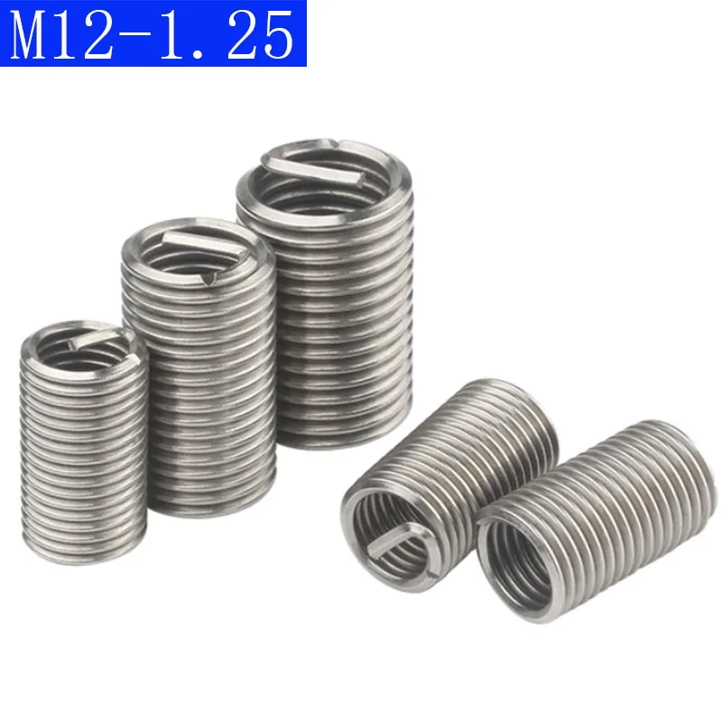 Stainless Steel Helicoil Thread Insert #12-24 x 1 Diameter Qty-25 