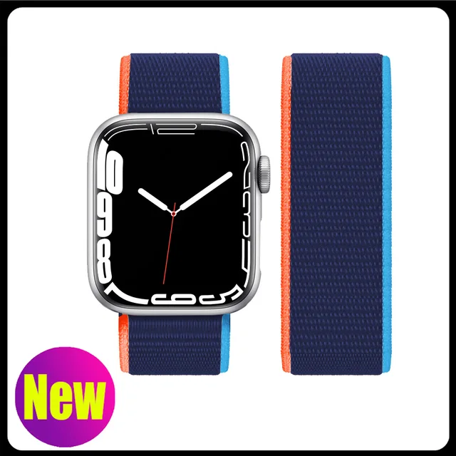 Nylon Strap for Apple Watch Band Series 765 45mm 41mm44mm 40mm  Smartwatch Watchband Belt Sport Bracelet on iWatch 4 3 42mm 38mm 79