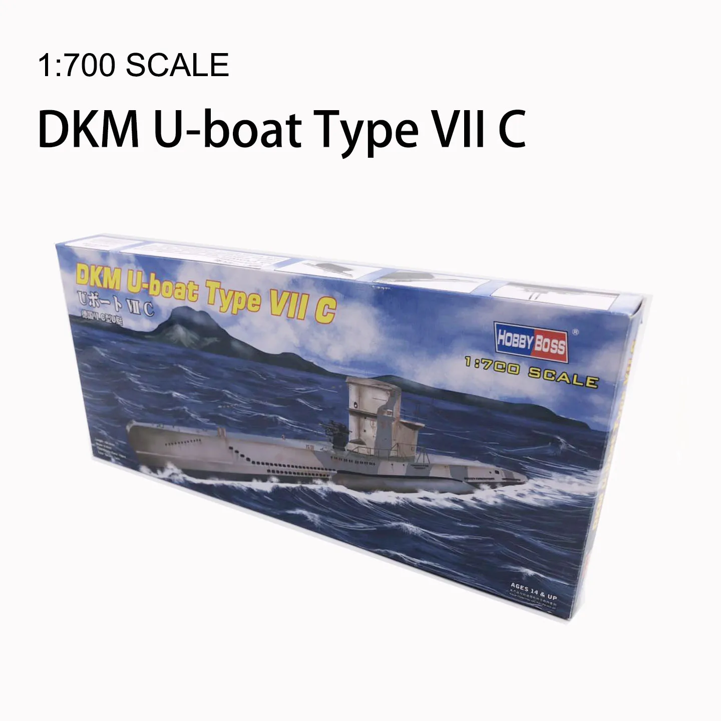 1:700 немецкий DKM U-Лодка тип VII C субмарина Вторая мировая война Военная сборка