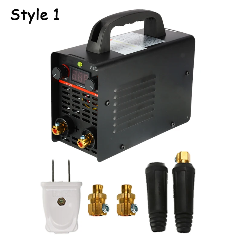 Регулируемый 20A-225A 4200 Вт 220 В ручной IGBT инвертор дуговой сварщик-сварочный аппарат цифровой дисплей мини портативный сварочный инструмент