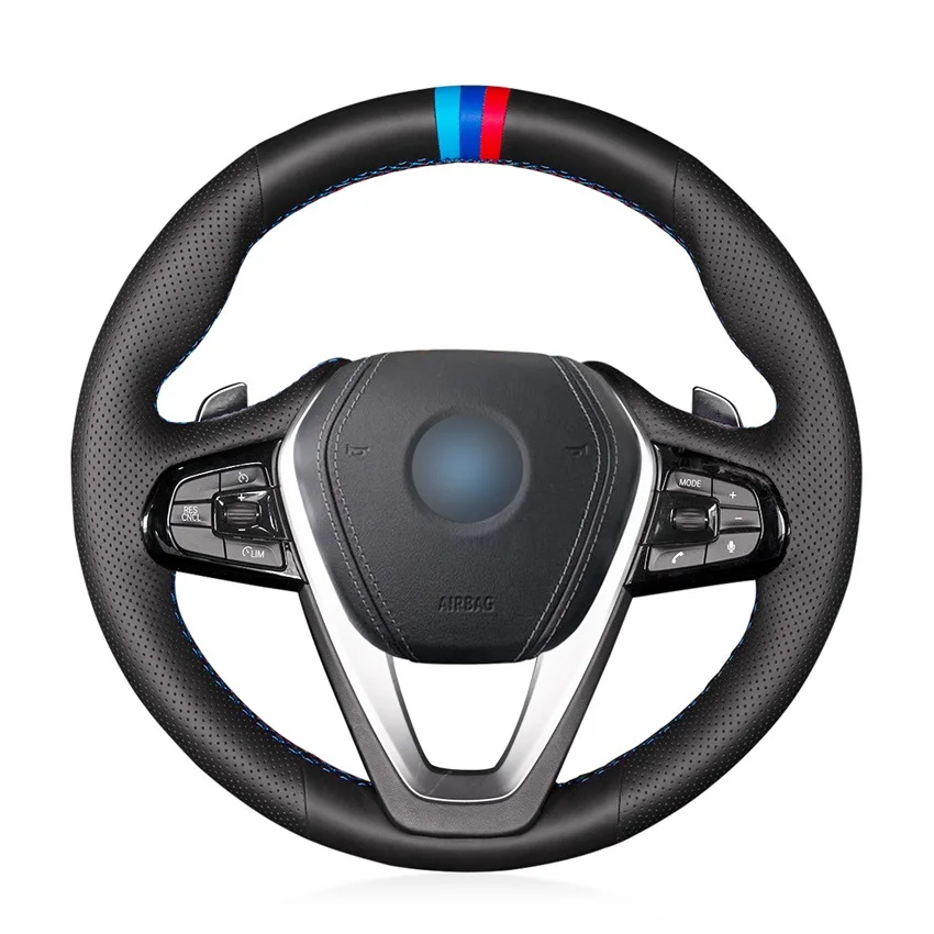 Чехол на руль для BMW G20 G21 G30 G31 G32 X3 G01 X4 G02 X5 G05 X7 G07 Z4 G29|Чехлы руль| |