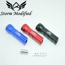 

Aluminum Handle Emergency Parking Hand Brake Cover Grip Anti-slip Decoration Handbrake Sleeve for Universal Car