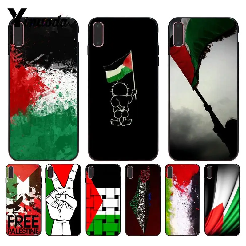 

Yinuoda For iphone 7 XSMAX Case free palestine flag Beautiful Phone Case for iPhone X 8 7 6 6S Plus X 5 5S SE XR XS XSMAX