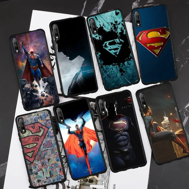 

DC Comics Super hero Superman Phone Case For Huawei honor Mate P 9 10 20 30 40 Pro 10i 7 8 a x Lite nova 5t