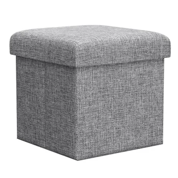 

Multifunction Fodable Storage Box Linens Cube Ottoman Seat Stool Box Footrest Linens Furniture Bench Shoes Rack