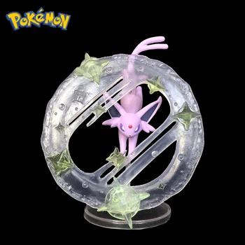 

Pokemon Figure Collections TAKARA TOMY Toy PKM Character Espeon Nirvana Model Statue Boy Toy