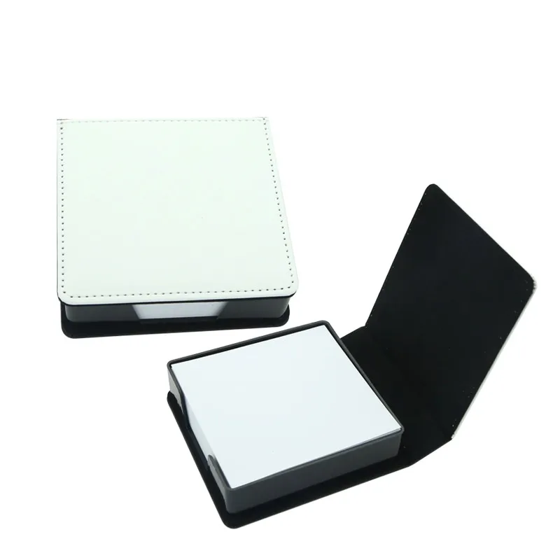 Compartimentos Caixa de Letras Notebook pu Couro Sublimação Enfeites para Impressão por Calor Presente Faça-você-mesmo 5 - Imagem 4