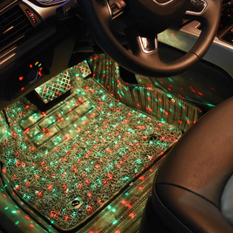 Светодиодный светильник для салона автомобиля, неоновый RGB, 7 цветов, пульт дистанционного управления, управление музыкой, авто декоративная лампа, полоса освещения