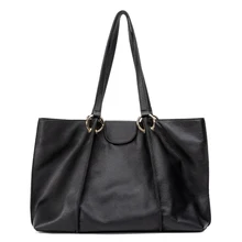 GIONAR RFID Handcrafted Cowhide Leather Handbags for Women Designer Large Transport Tote Sets Work Practical Shoulder Bags
