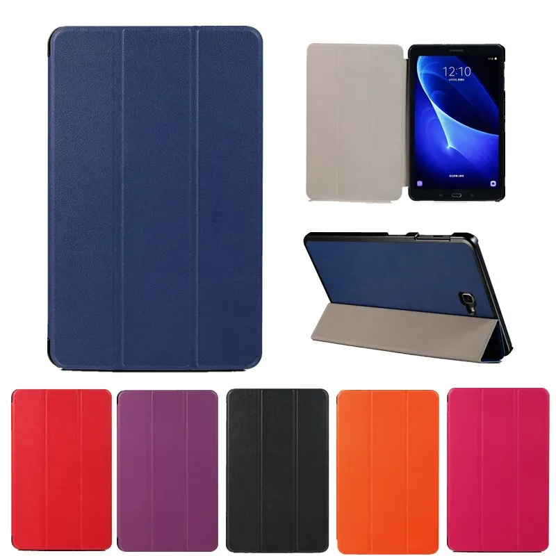 Роскошный 2017 Новый твердый кожаный чехол для Samsung Galaxy Tab A 10 1 T580 T585 T580N планшет