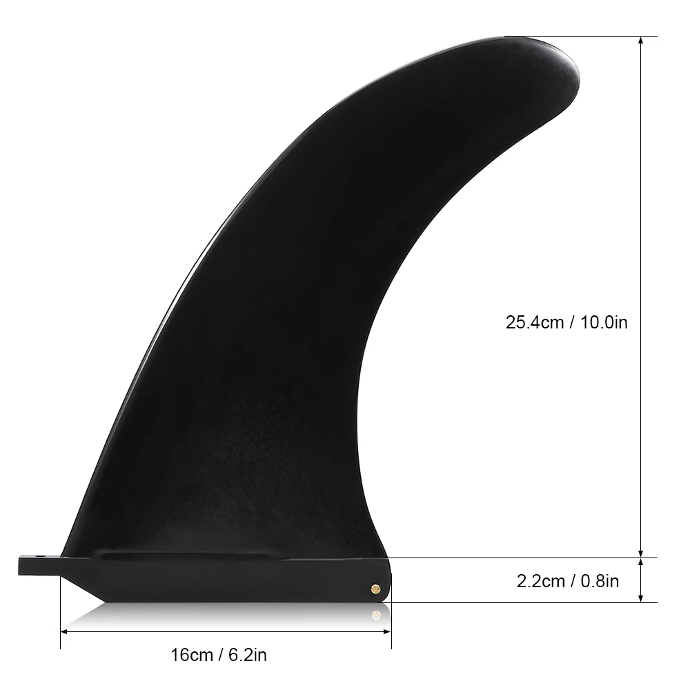 10(Nylon) 6,5 ''/7,5''/8 ''/9''/10 ''дюймовый SUP один плавник центральное ребро нейлон Лонгборд доска для серфинга Paddleboard SUP плавник аксессуары для серфинга - Цвет: 10(Nylon)