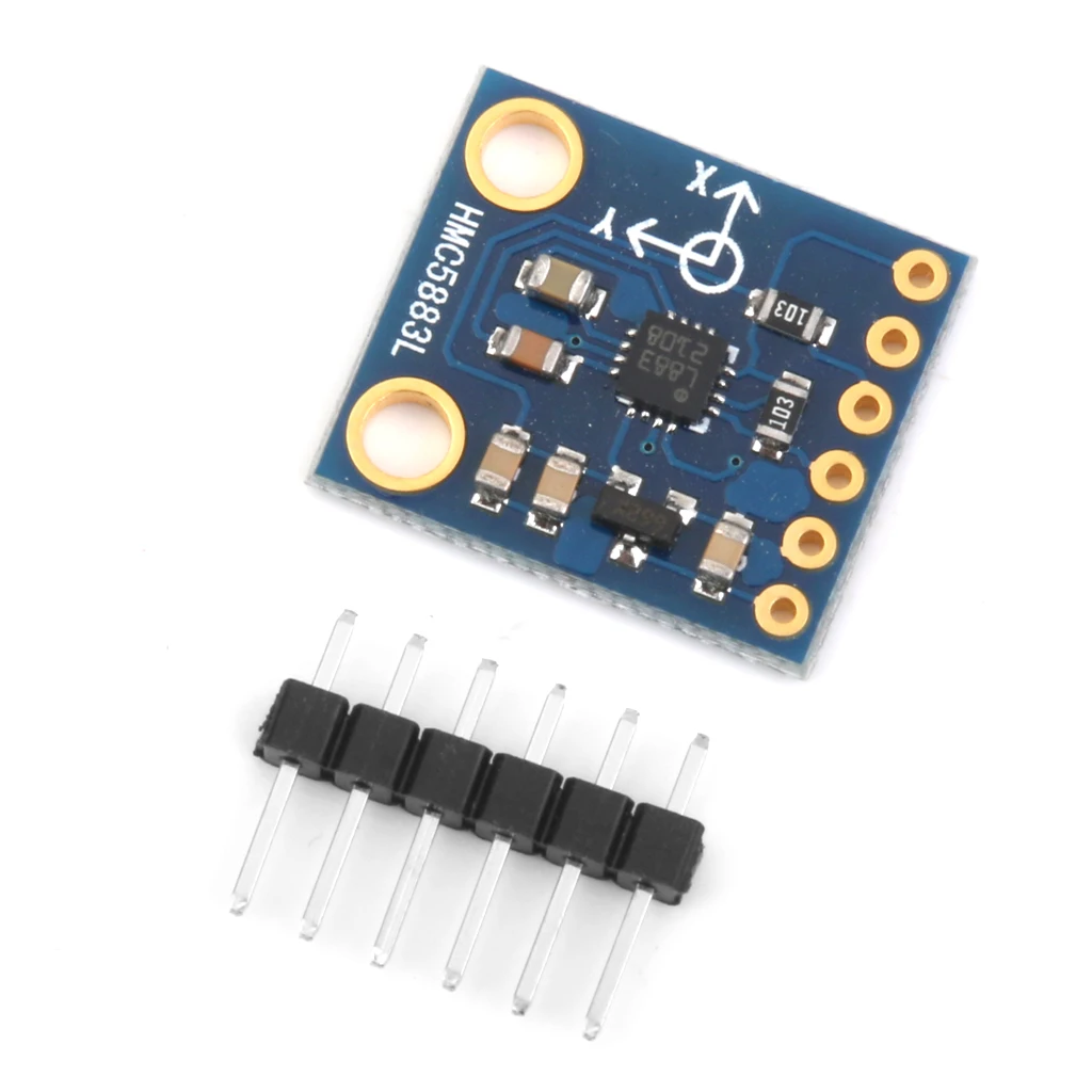 3,3 В/5 В HMC5883L тройной трехосный Компас магнитометр сенсор модуль для Arduino