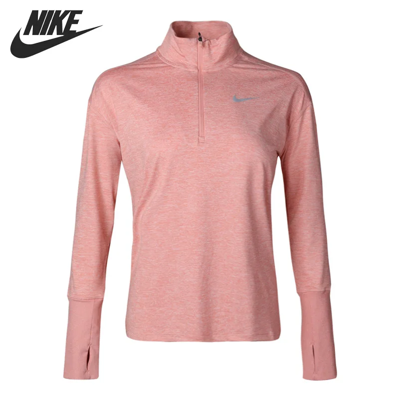NIKE AS W NK ELMNT футболка с длинным рукавом оригинальная спортивная одежда|Беговые